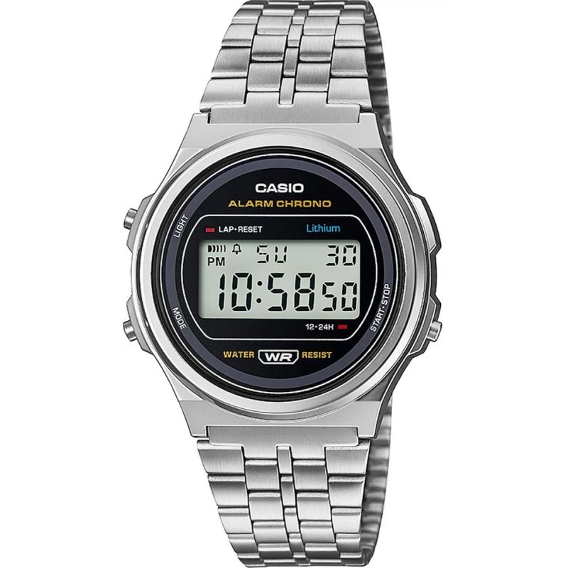 7. Women's watch CASIO A171WE-1AEF + BOX