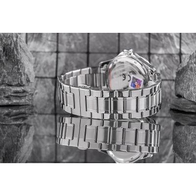 6. Men's Watch Skmei 9337SIBK + BOX