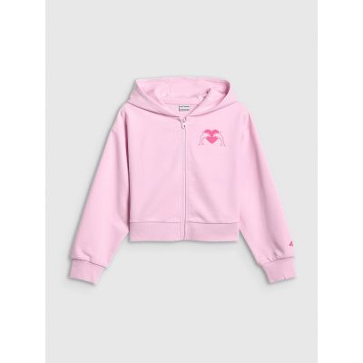 8. Girls' loose sweatshirt with hood 4F 4FJRSS26TSWSF2936-56S