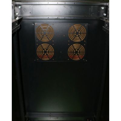 7. Extralink Rack Cabinet 32U 600x800 Black Floor Standing
