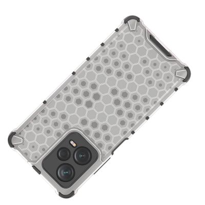 8. Honeycomb case for Xiaomi Redmi Note 12 Pro+ armored hybrid cover black