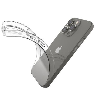 8. Ultra Clear 0.5mm iPhone 14 Pro cover gel transparent
