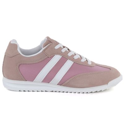 2. Women's pink leather sneakers McArthur MA258W