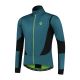 Rogelli BRAVE winter jacket blue-lime M