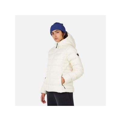 3. ROSSIGNOL W ARETU DOWN JKT women's ski jacket white