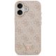 3. Guess 4G Triangle Logo MagSafe Case for iPhone 17 - Rose Gold