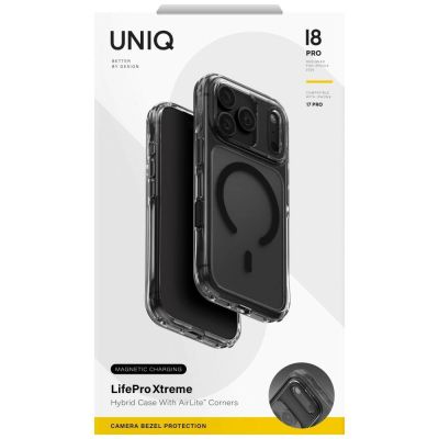 5. Uniq Lifepro Xtreme Case for iPhone 18 Pro / 17 Pro - Black