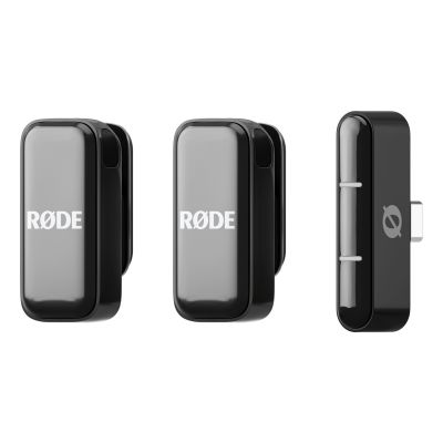 5. RODE Wireless Micro - 2-Channel Digital Wireless System (USB-C, Black)
