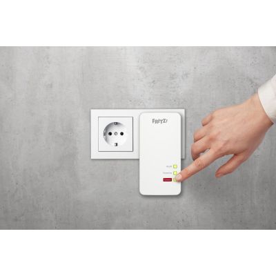 4. FRITZ!Powerline 1260 1200 Mbit/s Wired LAN Wi-Fi White 1 pc.