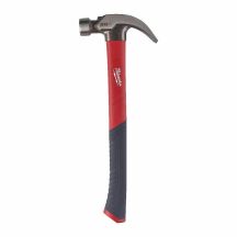 Młotek ciesielski Milwaukee 4932478658 570g, zakrzywiony trzonek, włókno szklane, pazur