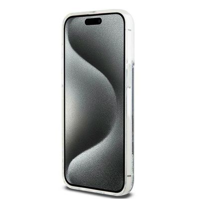 5. DKNY Liquid Glitter Big Logo iPhone 14 Pro Max Case - Black