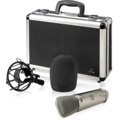 2. Behringer B-2 PRO Metallic Studio Microphone