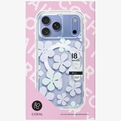 5. Uniq Coehl Mila Magnetic Charging Case for iPhone 18 Pro Max / 17 Pro Max - Blue