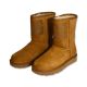 3. Women's UGG W Classic Short Rubber Logo High Snow Boots - 1108230-CHE