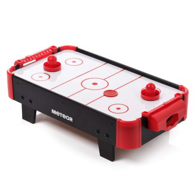 Meteor air hockey table black/red