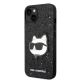 2. Karl Lagerfeld KLHCP14MG2CPK iPhone 14 Plus 6.7" black/black hardcase Glitter Choupette Patch