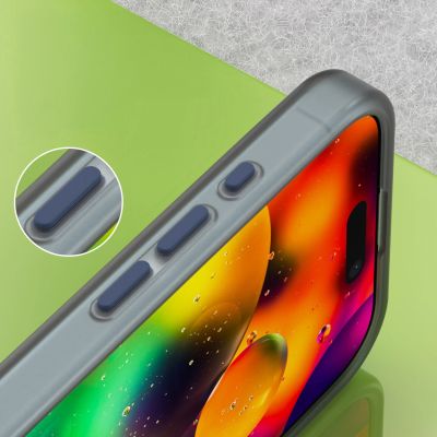 7. Magnetic Abrasive iPhone 17 Case Compatible with MagSafe - Matte Blue