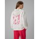 2. Women's loose sweatshirt with hood 4F 4FRSS26TSWSF2836-11S