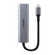 5. Lindy 43422 USB 3.2 Gen 2 (3.1 Gen 2) Type-C Hubs and Concentrators 10000 Mbit/s Gray