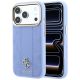 Guess Stripe Peony 4G Logo MagSafe Case for iPhone 18 Pro / 17 Pro - Light Blue