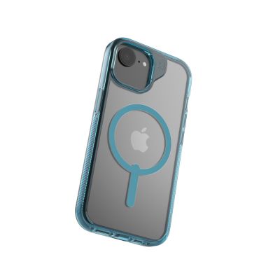 2. ZAGG Santa Cruz Snap - protective case for iPhone 16e / 15 / 14 / 13 compatible with MagSafe (blue)
