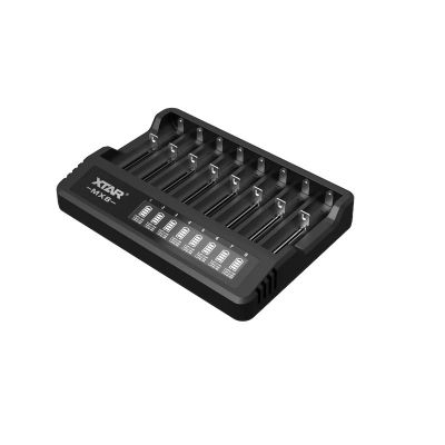 6. XTAR CHARGER FOR LI-ION 3.6V / 3.7V / 1.5V AND 1.2V NI-MH BATTERIES - 8 CHANNELS MX8