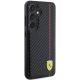 4. Ferrari Carbon Printed Line case for Samsung Galaxy S24 - black