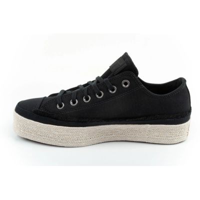 3. Converse Chuck Taylor women's sports shoes espadrilles fashionable black comfortable