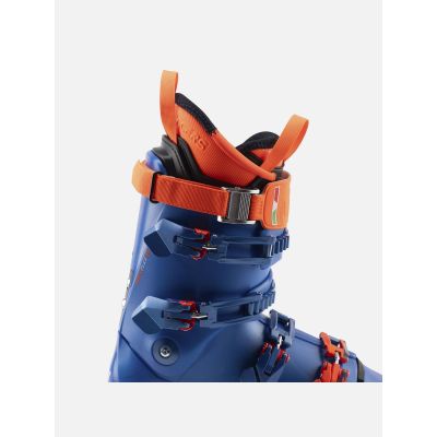 11. LANGE RS 130 MV Vibrant Blue Ski Boots