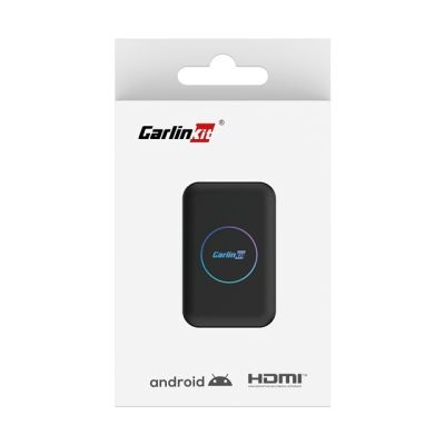 8. Carlinkit Lite S HDMI Wireless Adapter 4GB+32GB Android Auto/Carplay for Car Stereos Black