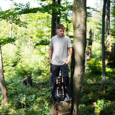 8. NC1938 BLACK KJOLEN TOURIST BACKPACK 40L NILS CAMP