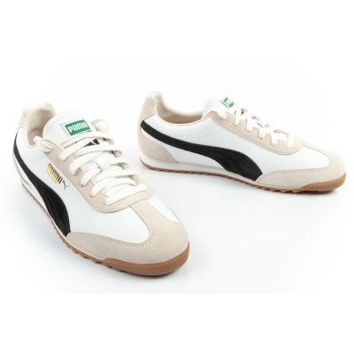 7. Puma Arizona Retro Beige Leather Unisex Women's Sports Shoes