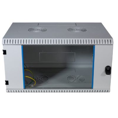 EFB 19" Wandgeuse 6HE, fest, 1-teilig, RAL7035, T=500