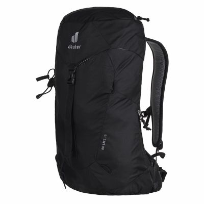 Deuter AC Lite 16 black hiking backpack