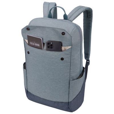 10. Thule Lithos TLBP216 Pond Gray Backpack Gray Polyester