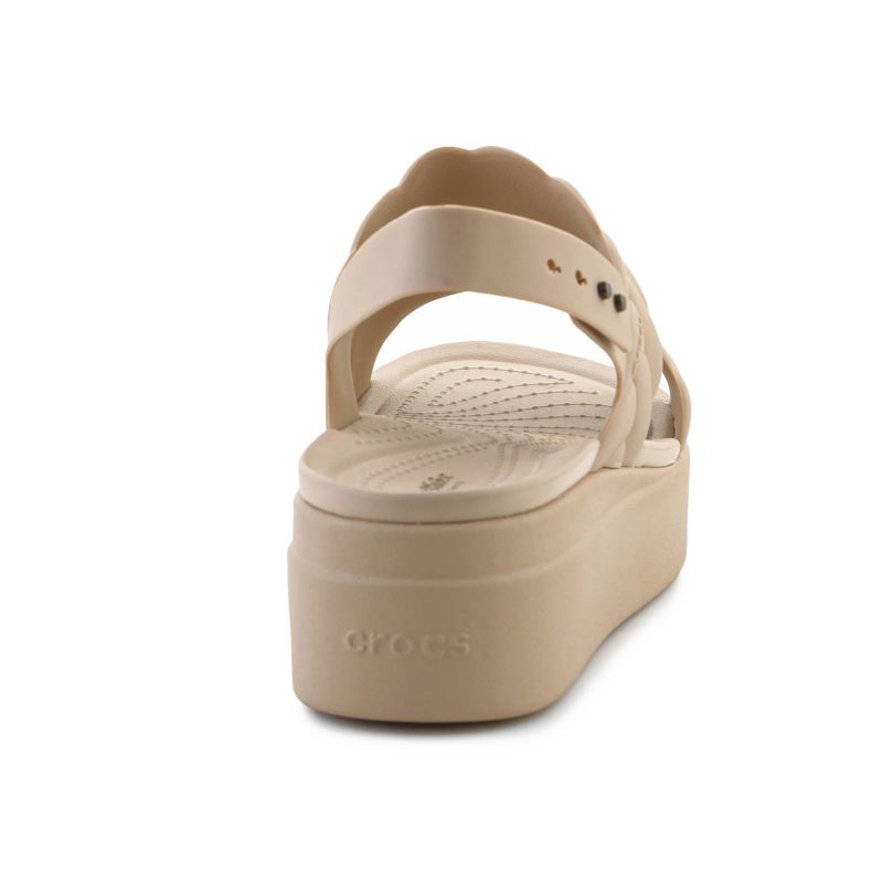 5. Crocs Brooklyn Woven Low Wedge W 209977-212 sandals