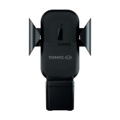 Terratec ChargeAir All Car Active Holder Mobile Phone/Smartphone, Smartwatch Black