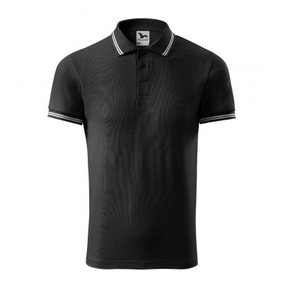 3. Adler Urban M MLI-21901 black polo shirt