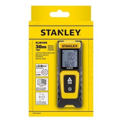 14. Stanley STHT77100-0 Laser Rangefinder Black, Yellow 30 m
