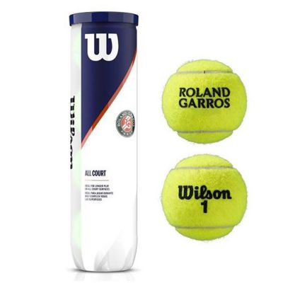 2. Wilson Roland Garos All Court 4 Tennis Ball WRT116400