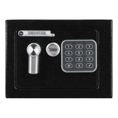 4. Yale Mini Electronic Safe Black YSV mini basic safe black
