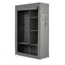 RAYEN Textile Wardrobe 105 x 45 x 161 cm
