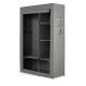 RAYEN Textile Wardrobe 105 x 45 x 161 cm