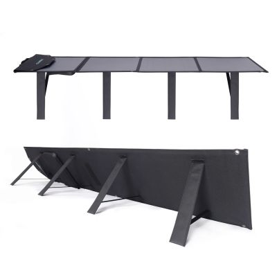 3. Choetech SC009-V2 solar foldable charger 100W USB-C / 2x USB-A PD QC - black