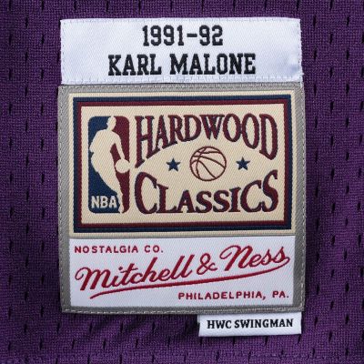 3. Mitchell & Ness NBA Karl Malone Utah Jazz Swingman Jersey