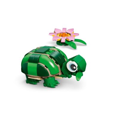 6. LEGO Creator 31377 Turtle with Lily Pad