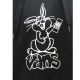 3. Vans Black Crazy Eddy 66 Loose Pullover Hoodie - VN000JE7BLK