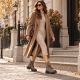 6. Beige women’s ankle boots with block heel and platform Jezzi MR2502-9