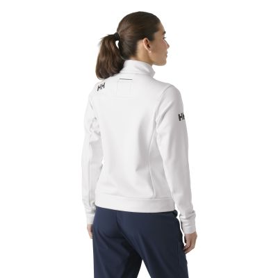 2. Helly Hansen Women's Fleece Jacket W CREW FLEECE JACKET 34604 001