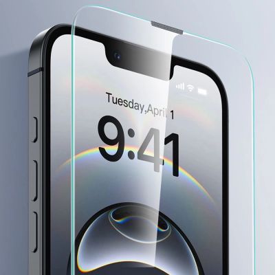 4. ESR UltraFit Tempered Glass 2-pack case for iPhone 13 / 13 Pro / 14 / 16e / 17e